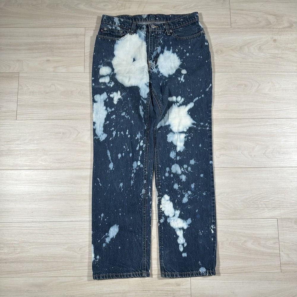 Vintage Polo Jeans Co Ralph Lauren Saturday Womens Jean Acid Wash 8X31 Fit 31x30